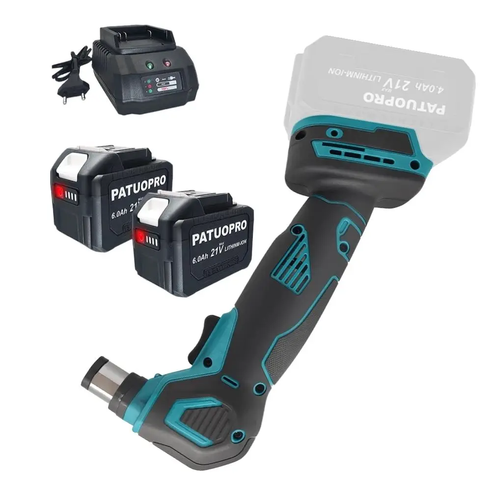 PATUOPRO Cordless Auto Hammer Palm Nailer 19000 RPM Electric Nail Hammer Rechargeable Handheld Power Tool For Makita 18V Battery
PATUOPRO Cordless Auto Hammer Palm Nailer 19000 RPM Electric Nail Hammer Rechargeable Handheld Power Tool For Makita 18V Battery