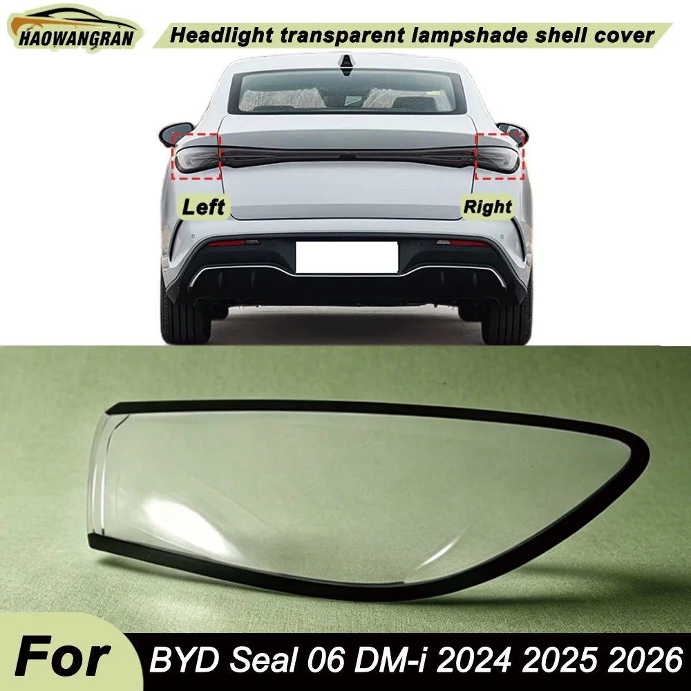 For BYD 2024 2025 2026 Seal 06 DM-i Car Rear Taillight Shell Brake Lights Shell Replacement Auto Rear Shell Cover Mask Lampshade
For BYD 2024 2025 2026 Seal 06 DM-i Car Rear Taillight Shell Brake Lights Shell Replacement Auto Rear Shell Cover Mask Lampshade