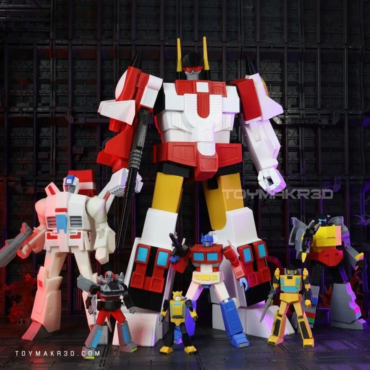 3D Printed Transformers Superion Assembled Figure, Combiner Mecha Model, Highly Articulated Joints Collectible Robot Toy
3D Printed Transformers Superion Assembled Figure, Combiner Mecha Model, Highly Articulated Joints Collectible Robot Toy