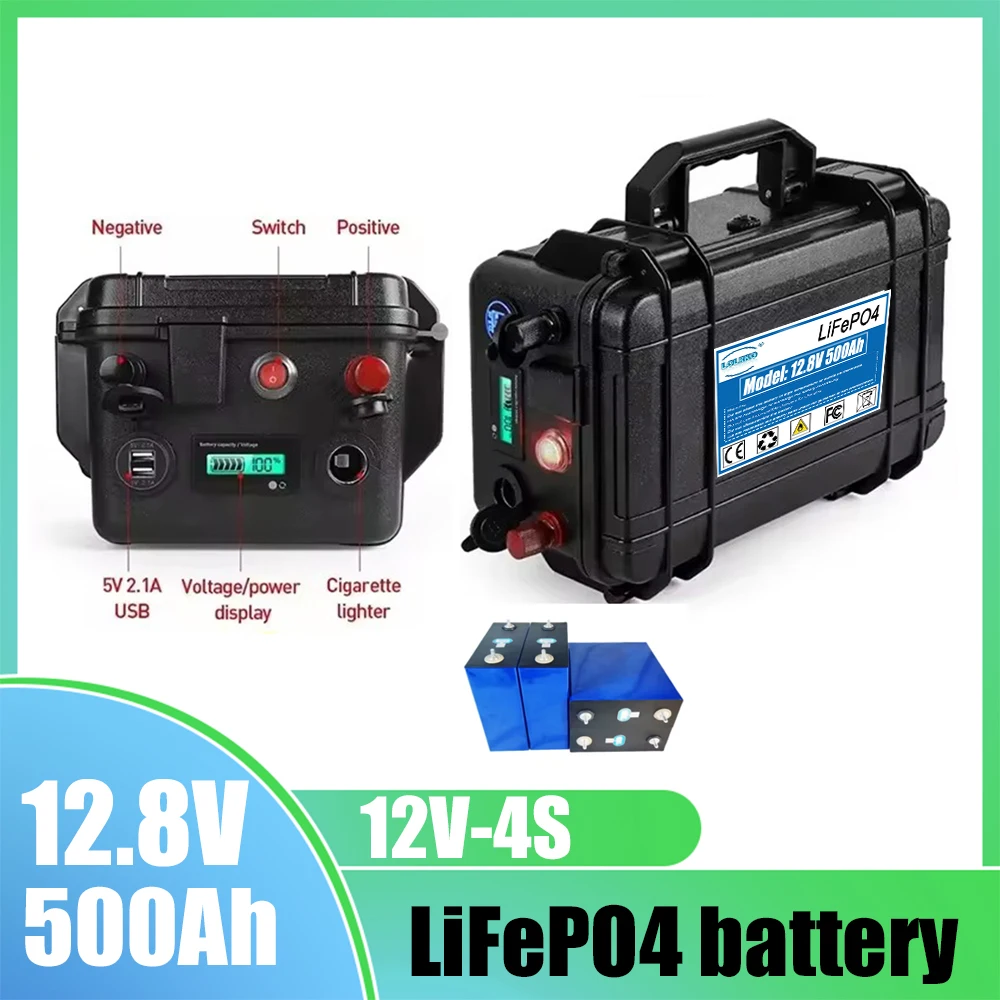 Lithium iron phosphate battery 12V 12.8V lithium battery 6000+times, charged capacity display battery, suitable for marine RVs
Lithium iron phosphate battery 12V 12.8V lithium battery 6000+times, charged capacity display battery, suitable for marine RVs
