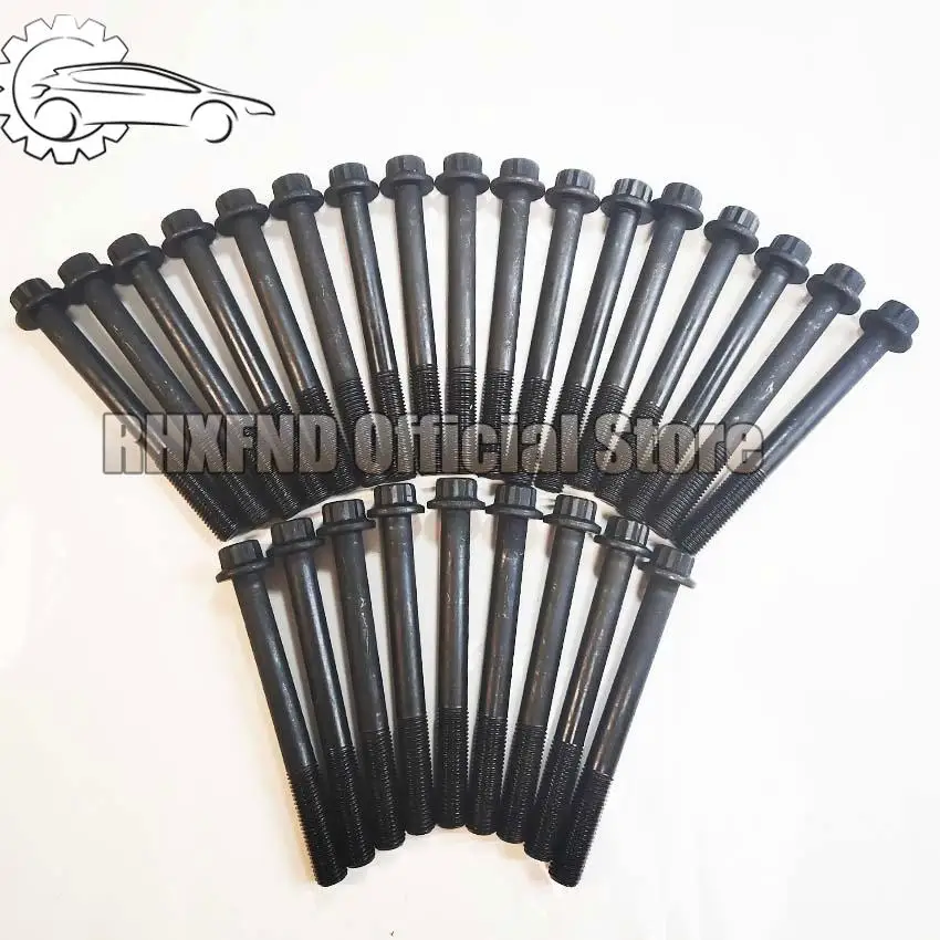 26 PCS TD42 TD42T 11056-09D61 81041000 Ylinder Head Bolt Screws Set For Nissan Atlas Caravan Datsun Patrol Terrano 4.2L
26 PCS TD42 TD42T 11056-09D61 81041000 Ylinder Head Bolt Screws Set For Nissan Atlas Caravan Datsun Patrol Terrano 4.2L