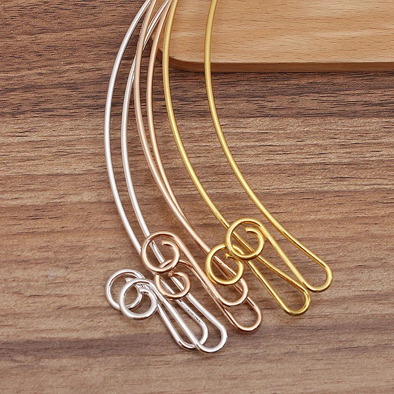 10pcs 15cm 16cm Twisted Wire Adjustable Headpiece Tiaras Necklace Collar Choker Connectors DIY Fashion Wedding Head Hair Styling
10pcs 15cm 16cm Twisted Wire Adjustable Headpiece Tiaras Necklace Collar Choker Connectors DIY Fashion Wedding Head Hair Styling