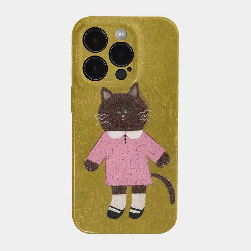 Yellowish Yellow Silly Cat Phone Case for IPHONE 17 Air 16E 15 PROMAX 14 Plus 13 12 MINI 11 PRO 16Plus XR XS Acrylic Phone Cover 
Yellowish Yellow Silly Cat Phone Case for IPHONE 17 Air 16E 15 PROMAX 14 Plus 13 12 MINI 11 PRO 16Plus XR XS Acrylic Phone Cover