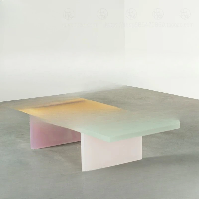 Nordic ins matte rectangular coffee table living room small apartment retro modern simple acrylic coffee table wabi sandy wind
Nordic ins matte rectangular coffee table living room small apartment retro modern simple acrylic coffee table wabi sandy wind