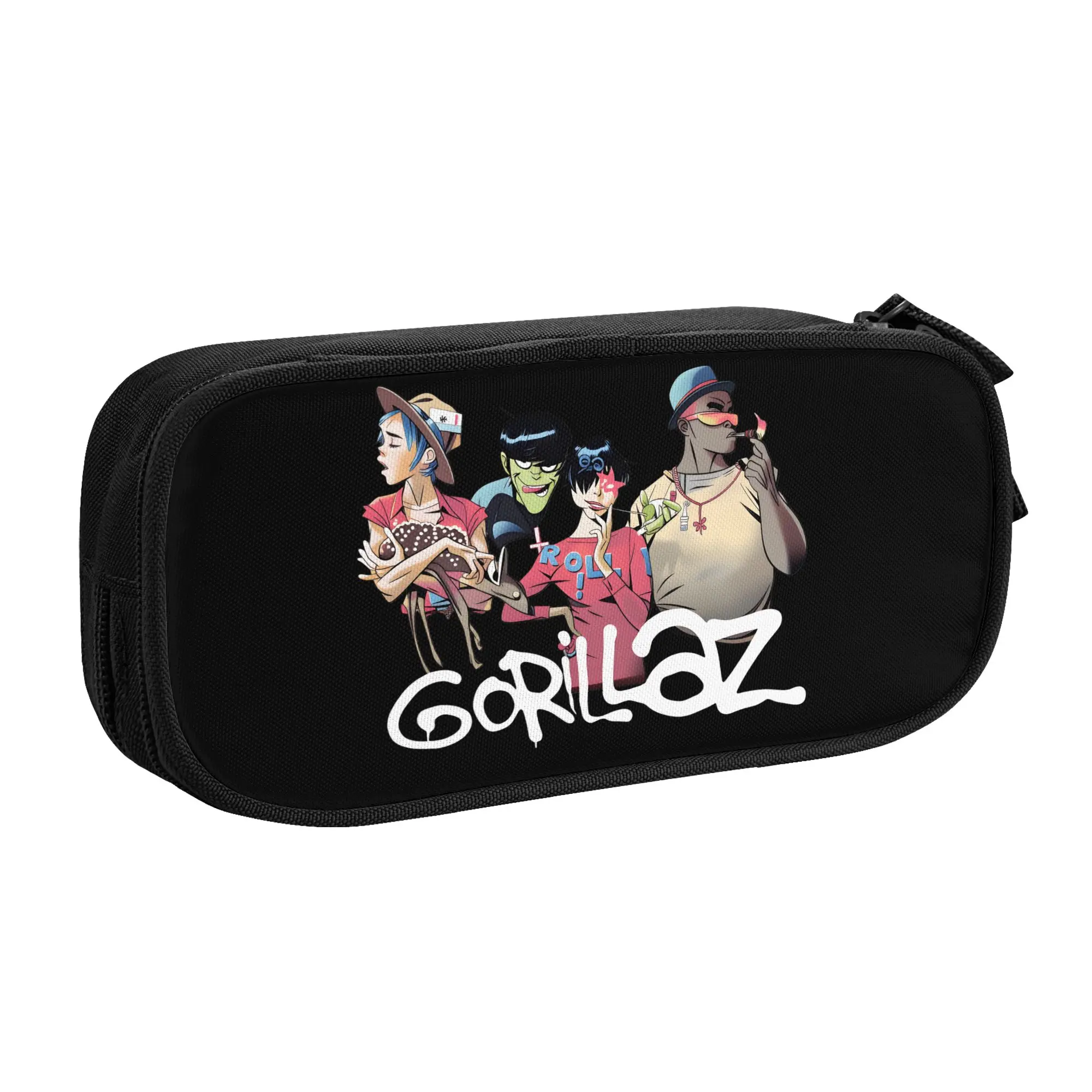 Cute Gorillaz English Rock Band Cartoon Pencil Case for Girl Boy Big Capacity Anime Pencil Pouch School Accessories
Cute Gorillaz English Rock Band Cartoon Pencil Case for Girl Boy Big Capacity Anime Pencil Pouch School Accessories