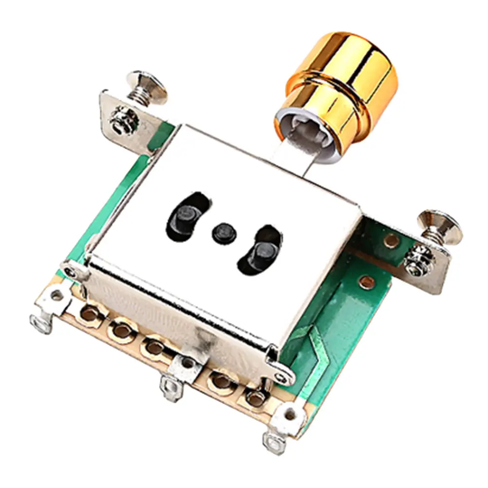 Metal Guitar Toggle Switch 3 Way Electric Guitar Pickup Selector Durable Compact Parts For Guitarists Musical Instruments
Metal Guitar Toggle Switch 3 Way Electric Guitar Pickup Selector Durable Compact Parts For Guitarists Musical Instruments