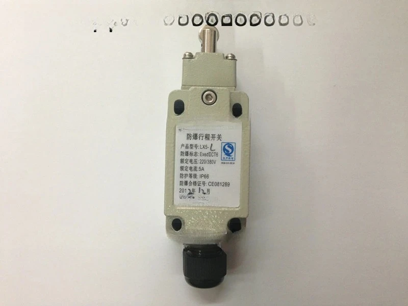 Взрывозащищенныйпозиционный переключатель IICT6 LX5-K LX5-L LX5-Z LX5-G 
Взрывозащищенныйпозиционный переключатель IICT6 LX5-K LX5-L LX5-Z LX5-G