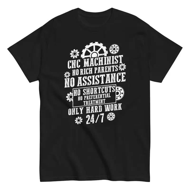 Machining CNC Operator Funny Hard Working Machinist T Shirt Engineering Gear
Machining CNC Operator Funny Hard Working Machinist T Shirt Engineering Gear
