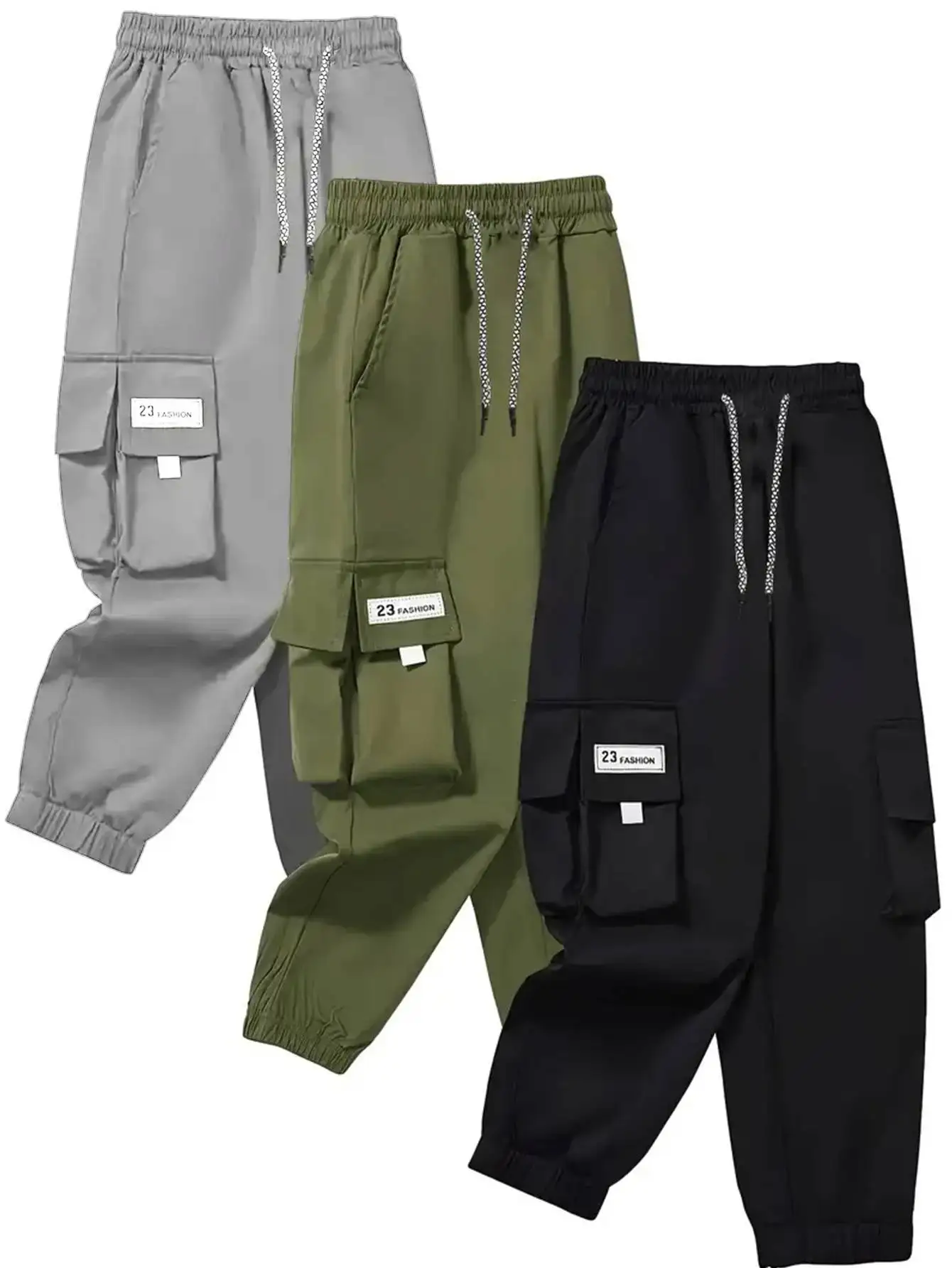 3PCS Vintage Pocket Tailored Cargo Pants, Outdoor Multi-Pocket Sports Trousers
3PCS Vintage Pocket Tailored Cargo Pants, Outdoor Multi-Pocket Sports Trousers