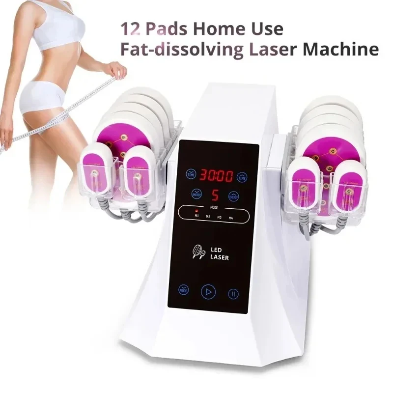 12 Lasers Lipolaser Slimming Machine 5MW Portable Body Sculpting Device for Home Use
12 Lasers Lipolaser Slimming Machine 5MW Portable Body Sculpting Device for Home Use