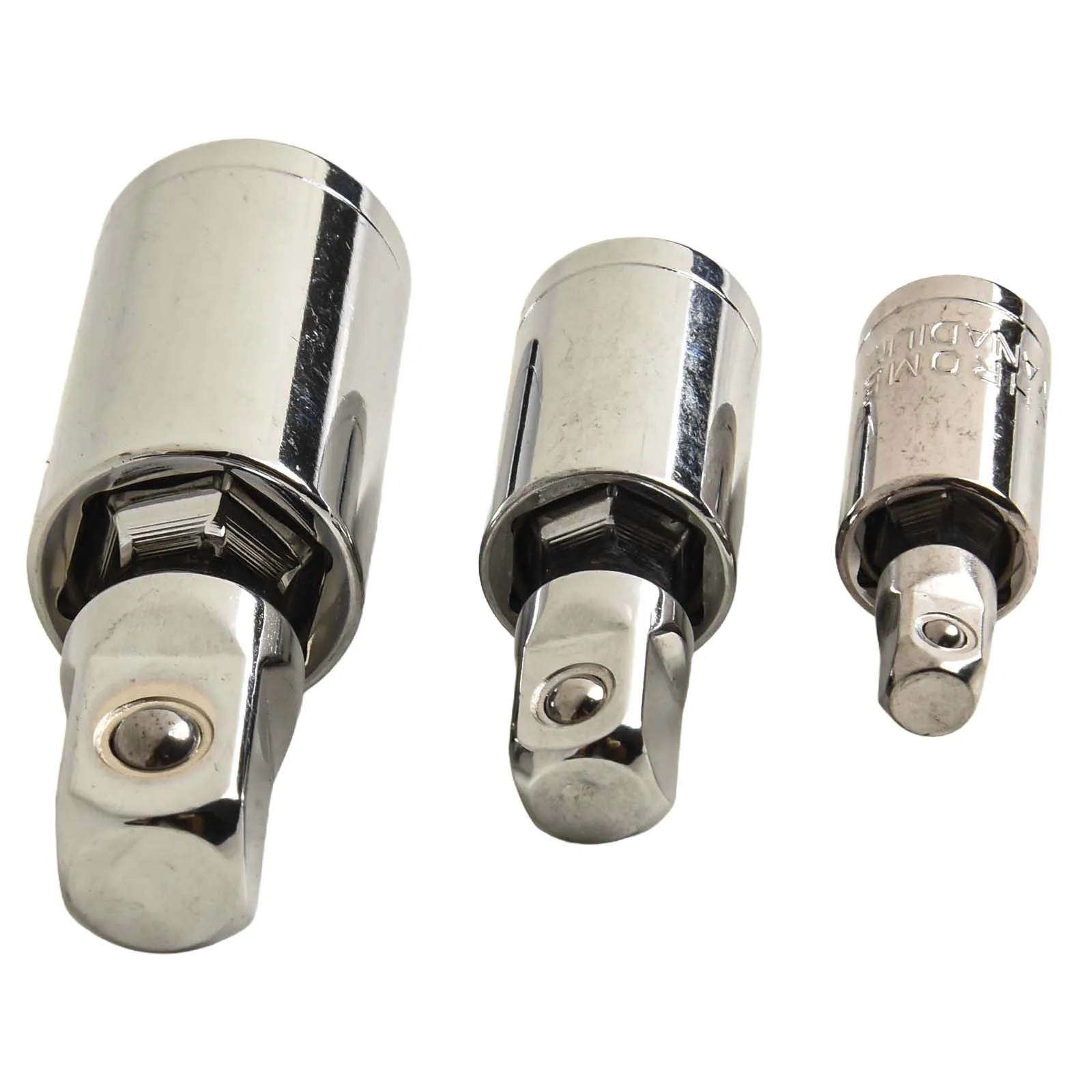 Auto Repair Tools 360 Degree Socket Essential Toolbox Addition Metal Construction 3pcs Joint Socket Set Tool Accessory 1 2
Auto Repair Tools 360 Degree Socket Essential Toolbox Addition Metal Construction 3pcs Joint Socket Set Tool Accessory 1 2