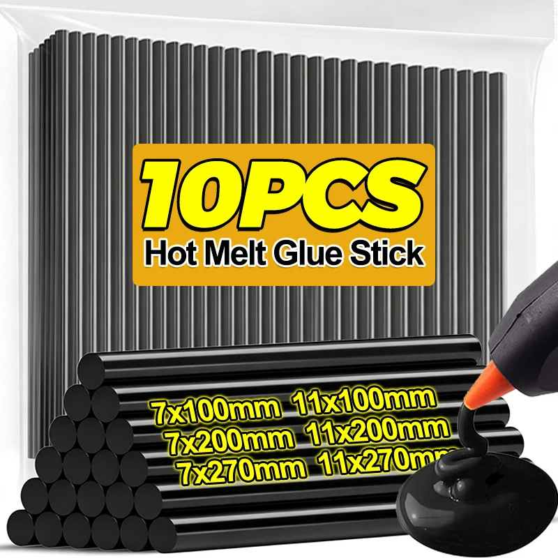 10/1PCS Black Hot Melt Glue Stick Car Paintless Dent Repair Tools Strong Adhesive Glue Sticks For DIY Craft Festival Decoration
10/1PCS Black Hot Melt Glue Stick Car Paintless Dent Repair Tools Strong Adhesive Glue Sticks For DIY Craft Festival Decoration