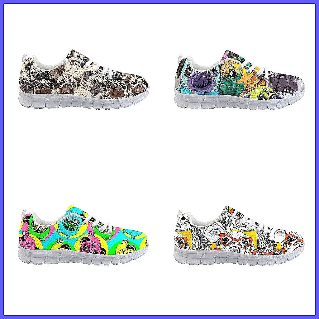 Women's Casual Sneakers Low Top Lace Up Breathable Walking Shoes Fashion Pug Print (Character Count: 73)
Women's Casual Sneakers Low Top Lace Up Breathable Walking Shoes Fashion Pug Print (Character Count: 73)