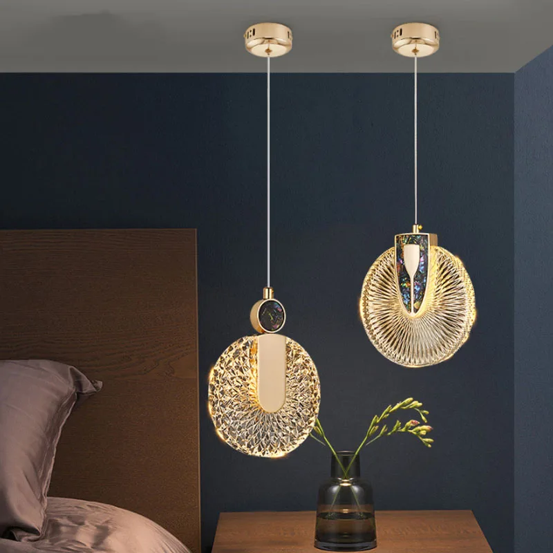 Luxury Gold Led Pendant Light Round Crystal Hanging Lamp for Living Room Bedside Lighting Decoration Bedroom Chandelier ceilling
Luxury Gold Led Pendant Light Round Crystal Hanging Lamp for Living Room Bedside Lighting Decoration Bedroom Chandelier ceilling