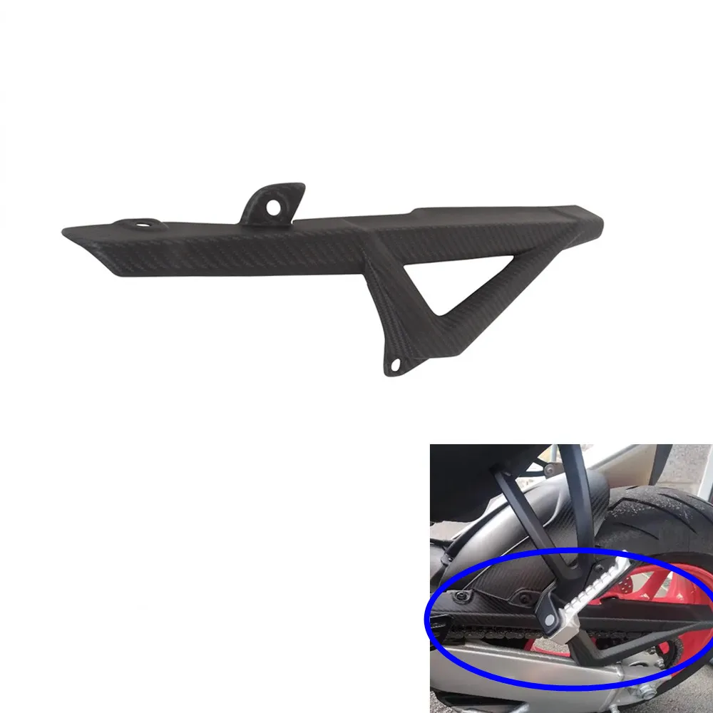 Motorcycle Rear Chain Guard Belt Cover Protector Carbon Fiber for Aprilia RSV4 2021 2022 2023
Motorcycle Rear Chain Guard Belt Cover Protector Carbon Fiber for Aprilia RSV4 2021 2022 2023