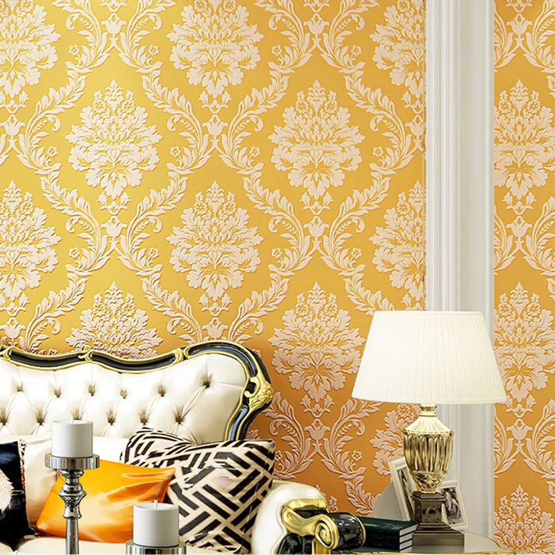 European-Style Wallpaper Wall Paper 3D Non-Woven Wallpaper Living Room Bedroom TV Background Wallpaper Modern Simple Relief
European-Style Wallpaper Wall Paper 3D Non-Woven Wallpaper Living Room Bedroom TV Background Wallpaper Modern Simple Relief