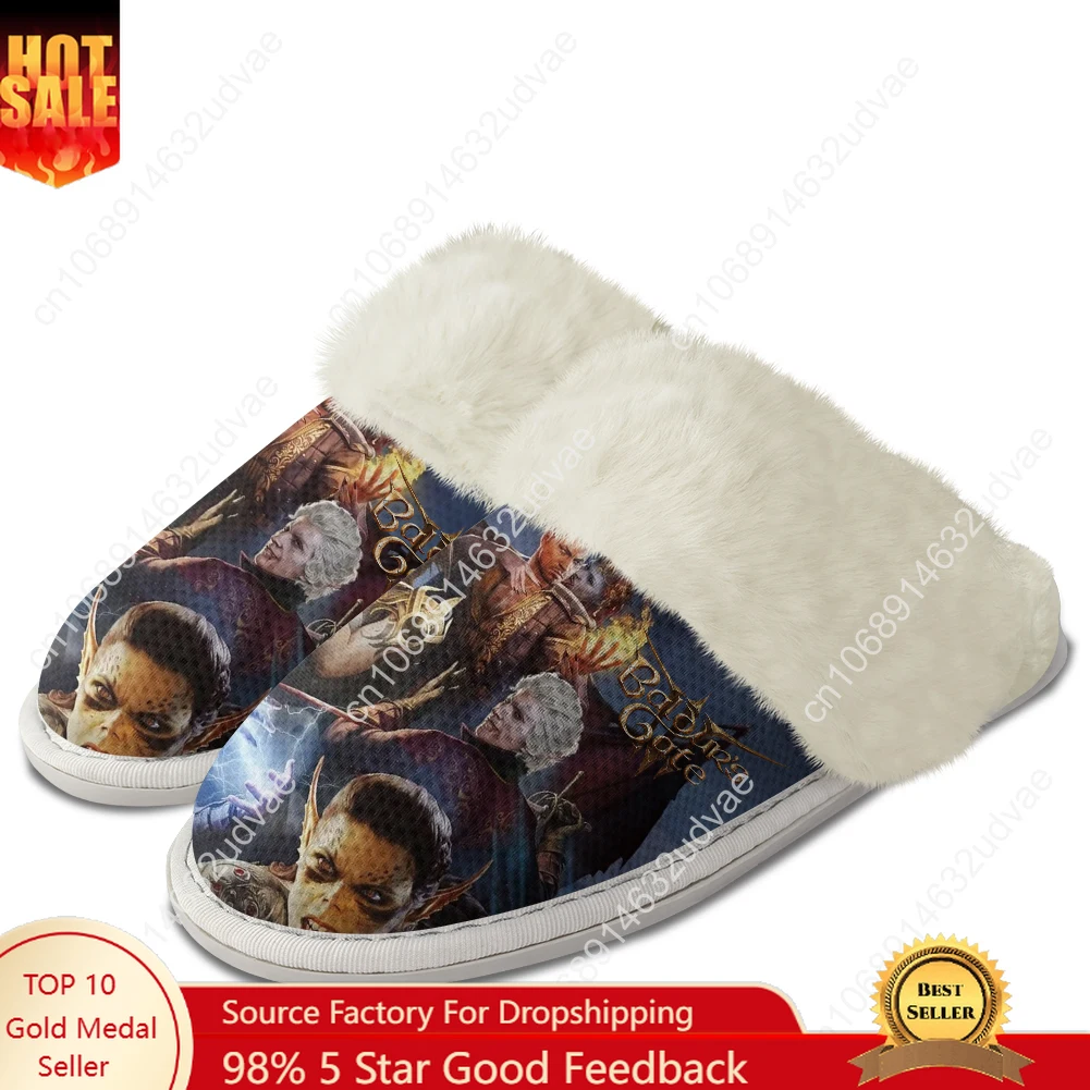 Baldur's Gate Plush Slippers Keep Warm Shoes Mens Womens Home Cotton Bedroom Customized Thermal Lightweight Slipper DIY
Baldur's Gate Plush Slippers Keep Warm Shoes Mens Womens Home Cotton Bedroom Customized Thermal Lightweight Slipper DIY