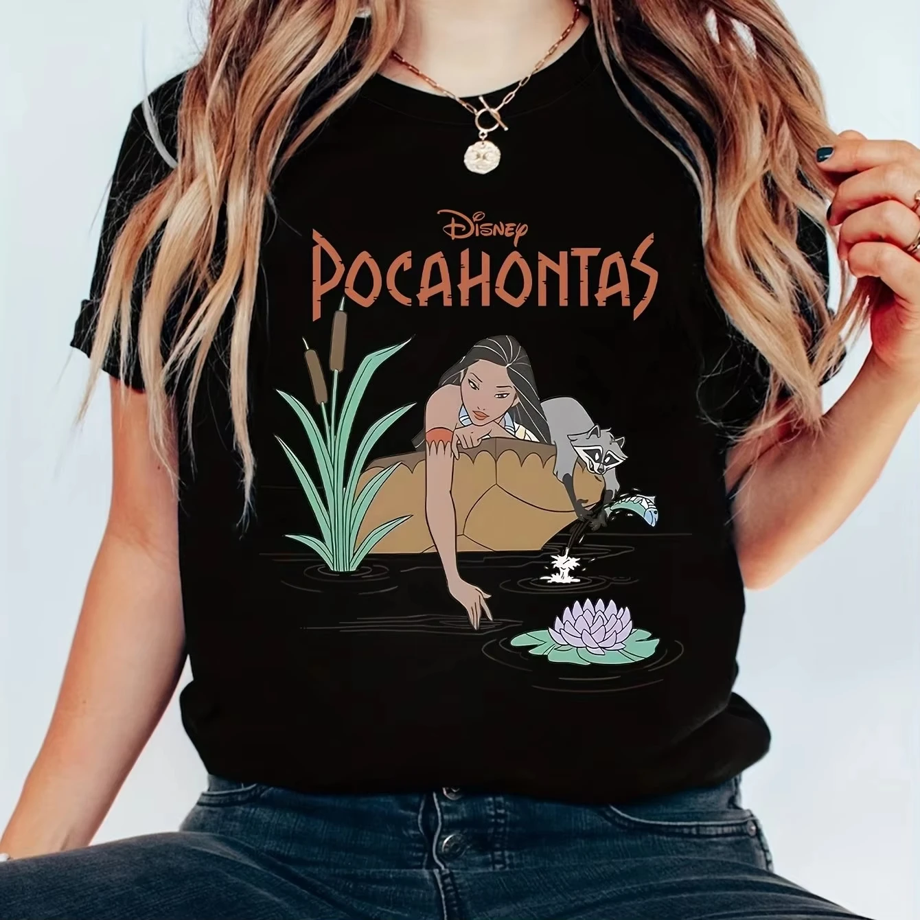 Покахонтас принцесса аниме женская одежда хлопковая милая футболка Y2K четыре сезона модная повседневная женская рубашка большого размера с героями мультфильмов
Покахонтас принцесса аниме женская одежда хлопковая милая футболка Y2K четыре сезона модная повседневная женская рубашка большого размера с героями мультфильмов