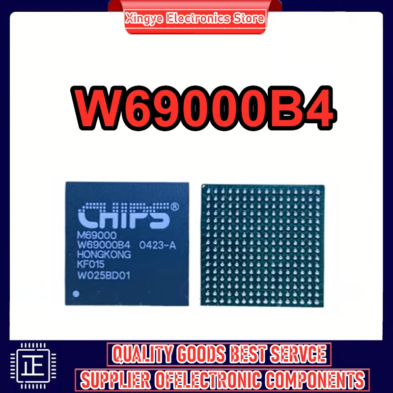 B69OOO B69000 W69000B4 Чипсет BGA IC Новый на складе
B69OOO B69000 W69000B4 Чипсет BGA IC Новый на складе