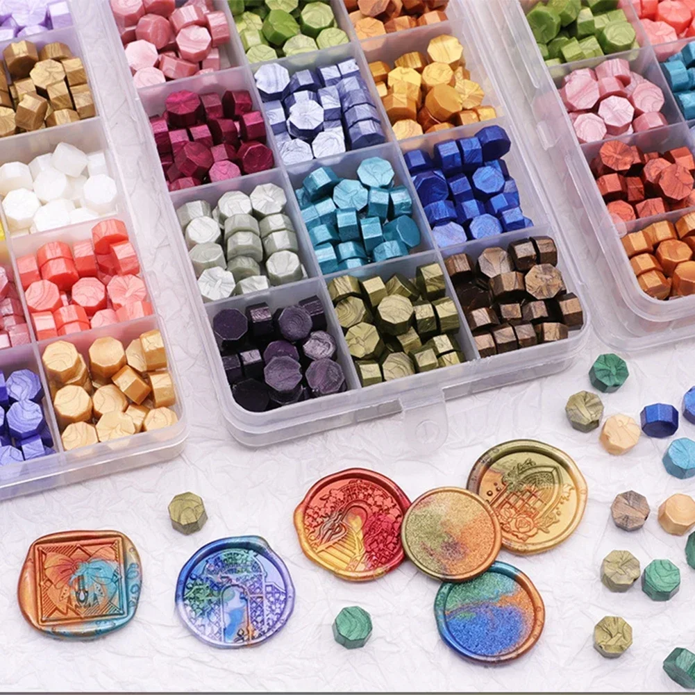 375PCS Wax Sealing Beads Mixed Colors Fire Lacquer Wax Pellets Set Sealing Wax Pellets Stamp Card Making Tools Seals Lacre
375PCS Wax Sealing Beads Mixed Colors Fire Lacquer Wax Pellets Set Sealing Wax Pellets Stamp Card Making Tools Seals Lacre