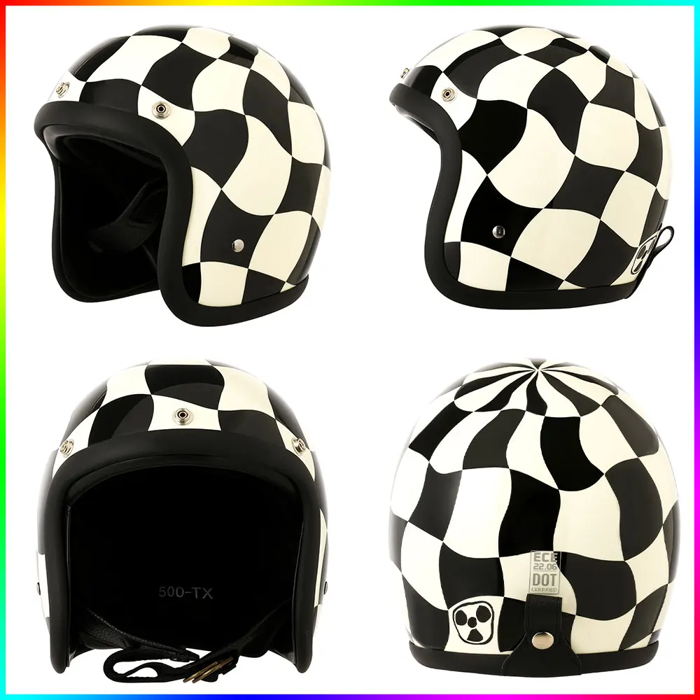 Double buckle motorcycle Open Face helmet Korea Japanese Style Retro TT&COCASCOS 500TX Helmet Small Shape Motorbike Helmet
Double buckle motorcycle Open Face helmet Korea Japanese Style Retro TT&COCASCOS 500TX Helmet Small Shape Motorbike Helmet