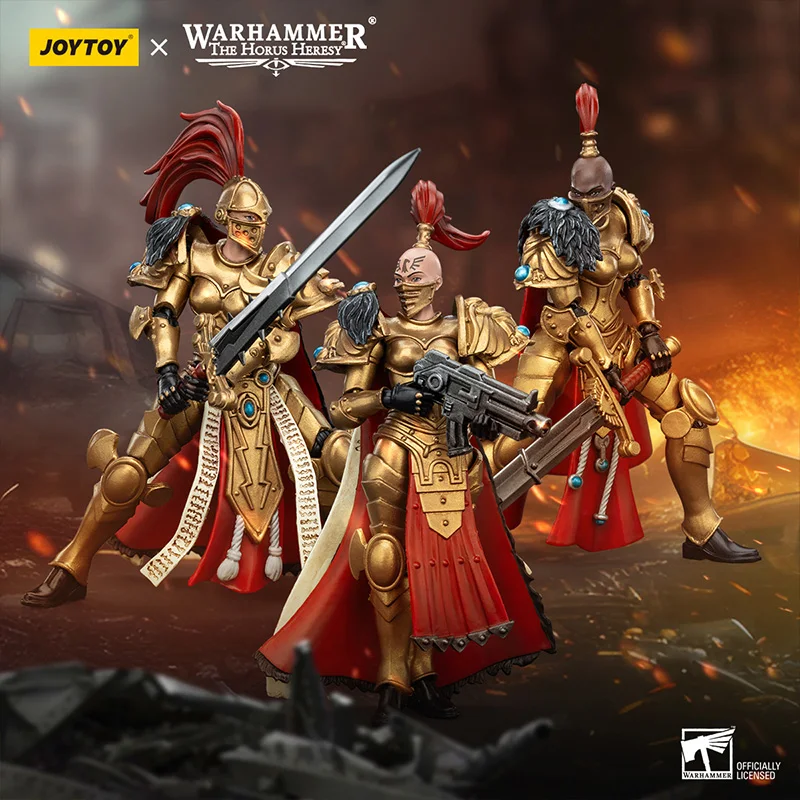 JOYTOY Warhammer "The Horus Heresy" Sisters Of Silence White Falcons Vigilator Cadre Action Figures Doll Decoration Collection
JOYTOY Warhammer "The Horus Heresy" Sisters Of Silence White Falcons Vigilator Cadre Action Figures Doll Decoration Collection