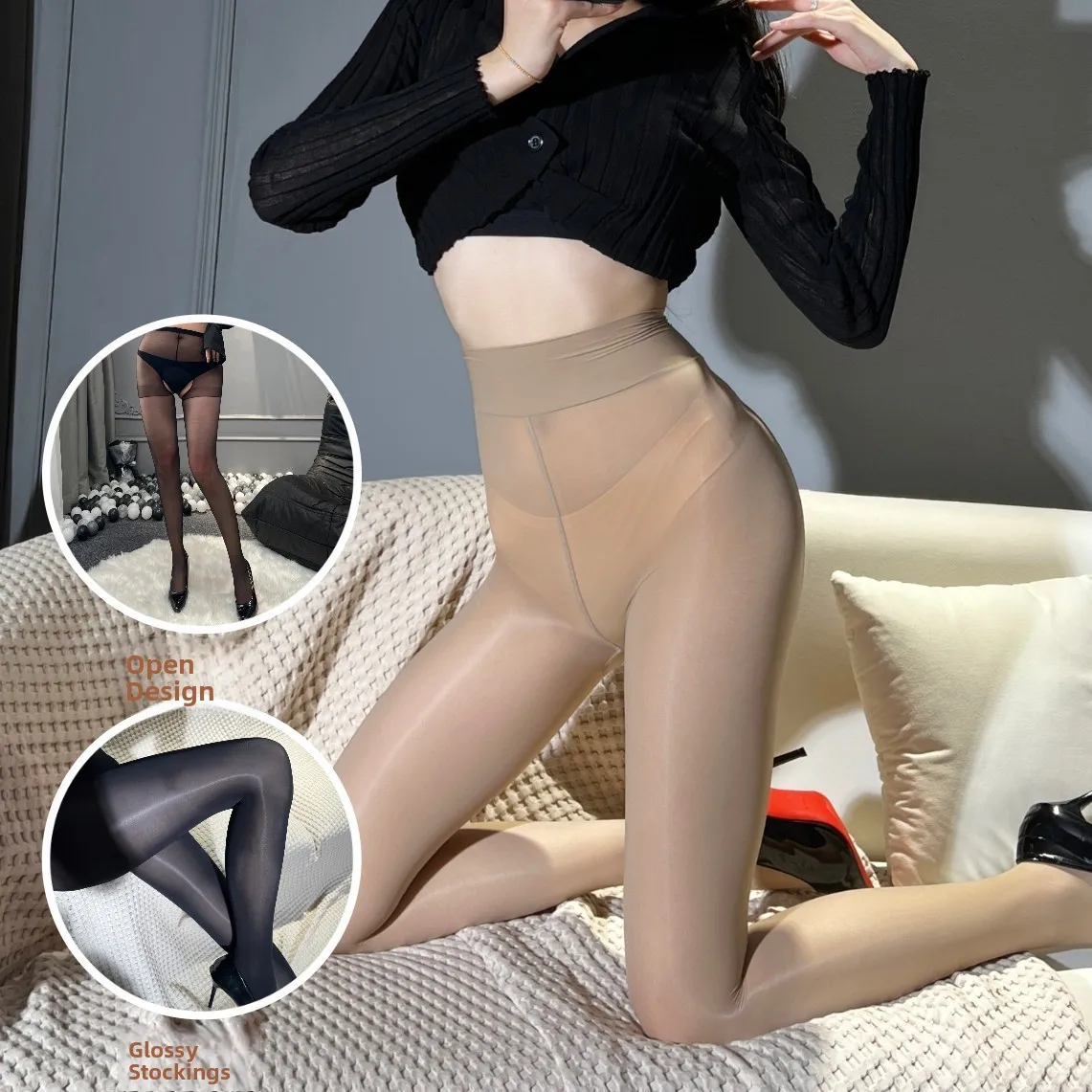 Spring Autumn Thin Sexy Oil Stoings Smooth iny Women's Base Layer Pants Tights Skin Silk Bla Panhose Aurora Sos
Spring Autumn Thin Sexy Oil Stoings Smooth iny Women's Base Layer Pants Tights Skin Silk Bla Panhose Aurora Sos