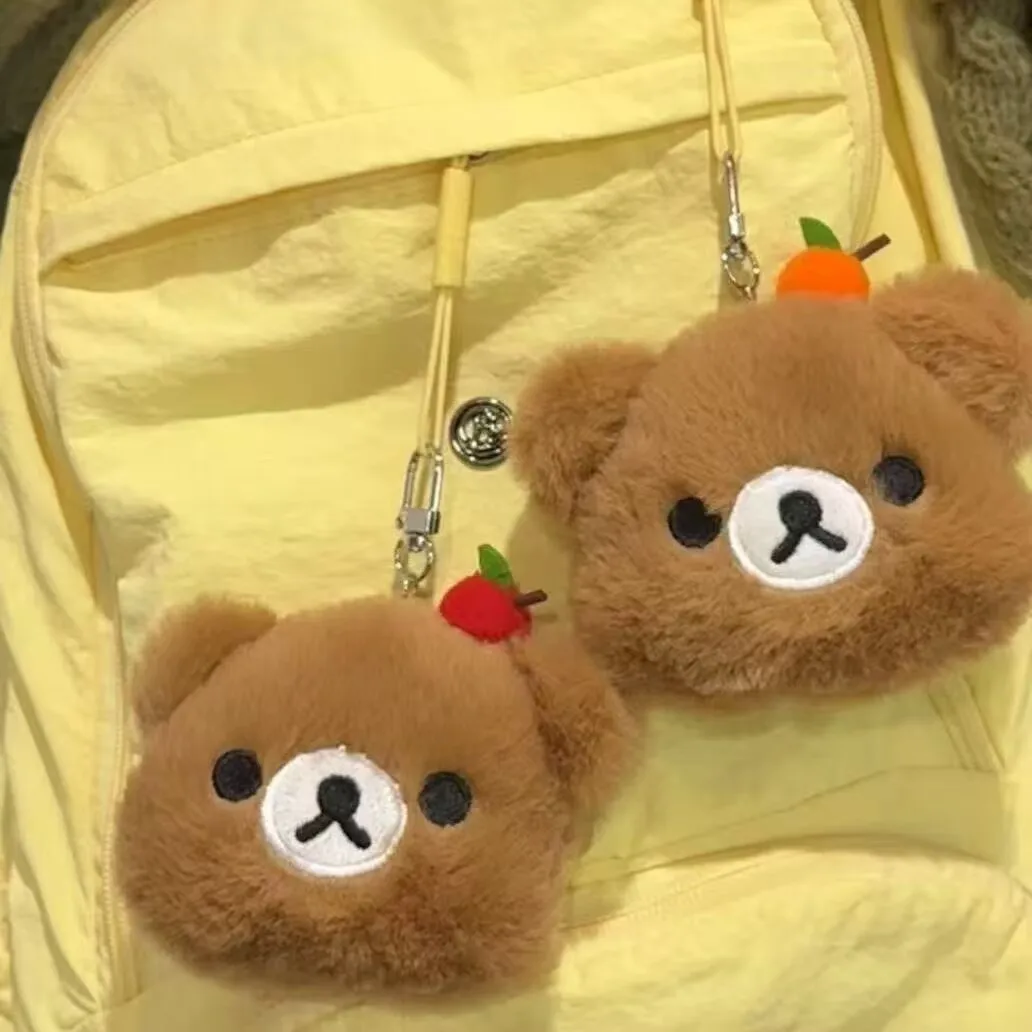 Cute plush teddy bear pendant, small apple student bag pendant, keychain, women's backpack, small pendant, car decoration gift
Cute plush teddy bear pendant, small apple student bag pendant, keychain, women's backpack, small pendant, car decoration gift