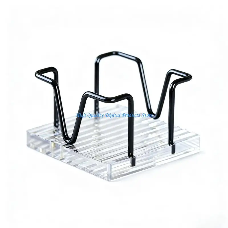 U2JE Iron Wire Note Block Stand with Acrylic Base Desktop Memo Sheet Storage Box
U2JE Iron Wire Note Block Stand with Acrylic Base Desktop Memo Sheet Storage Box