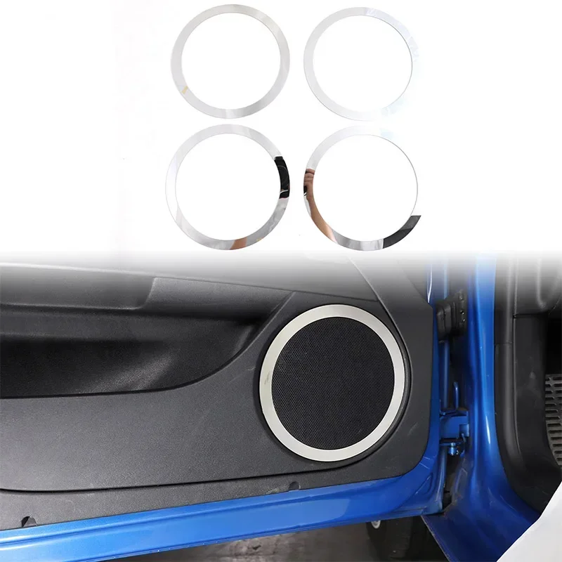 For Seat Leon 2008-2012 Stainless Steel Silver Car Door Audio Speaker Circle Trim Rings Decoration Decals Car Accessories
For Seat Leon 2008-2012 Stainless Steel Silver Car Door Audio Speaker Circle Trim Rings Decoration Decals Car Accessories