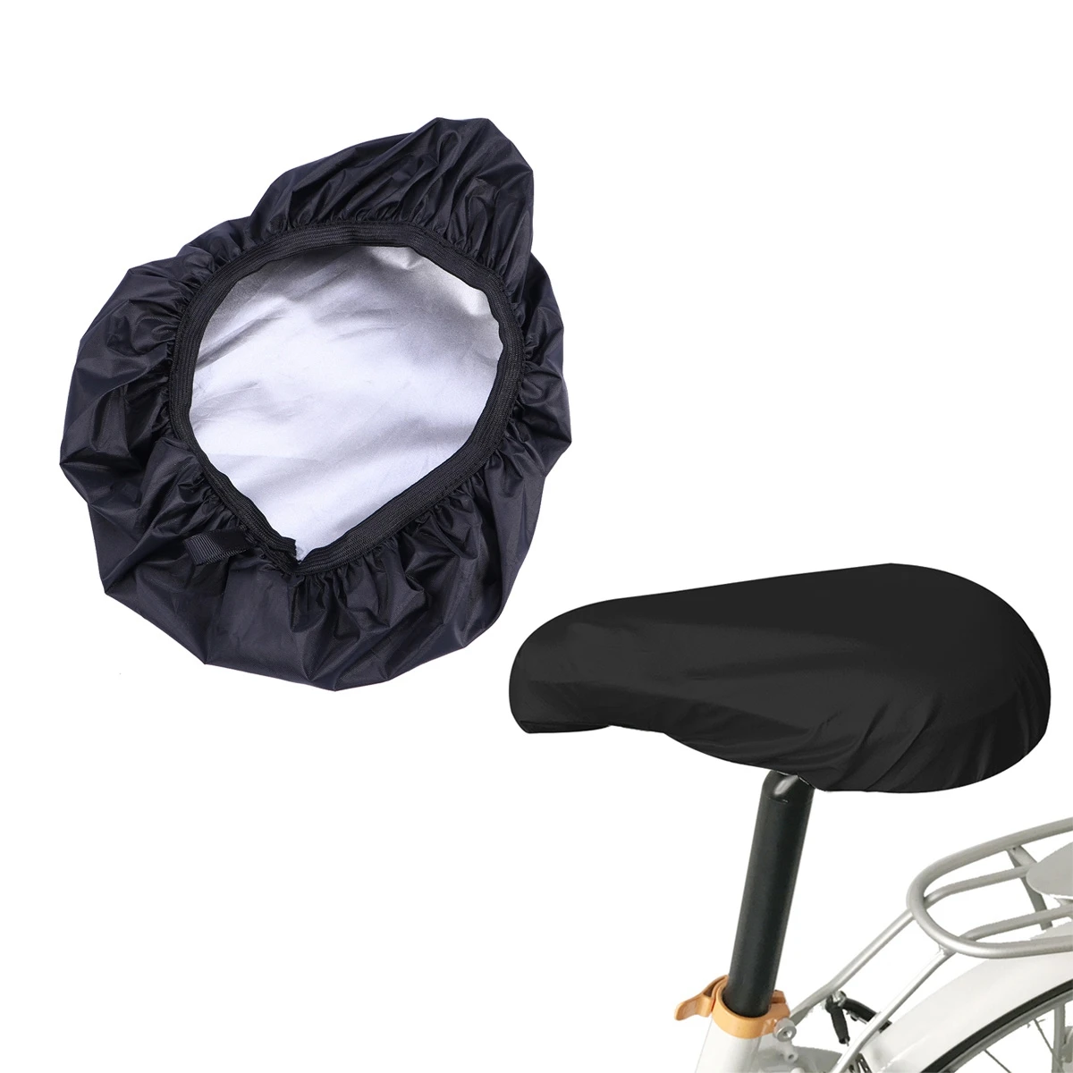 Waterproof Bike Seat Cover Elastic Durable Rain Dust Resistant Universal Outdoor Cover For Most Seats 10X5X5Cm
Waterproof Bike Seat Cover Elastic Durable Rain Dust Resistant Universal Outdoor Cover For Most Seats 10X5X5Cm