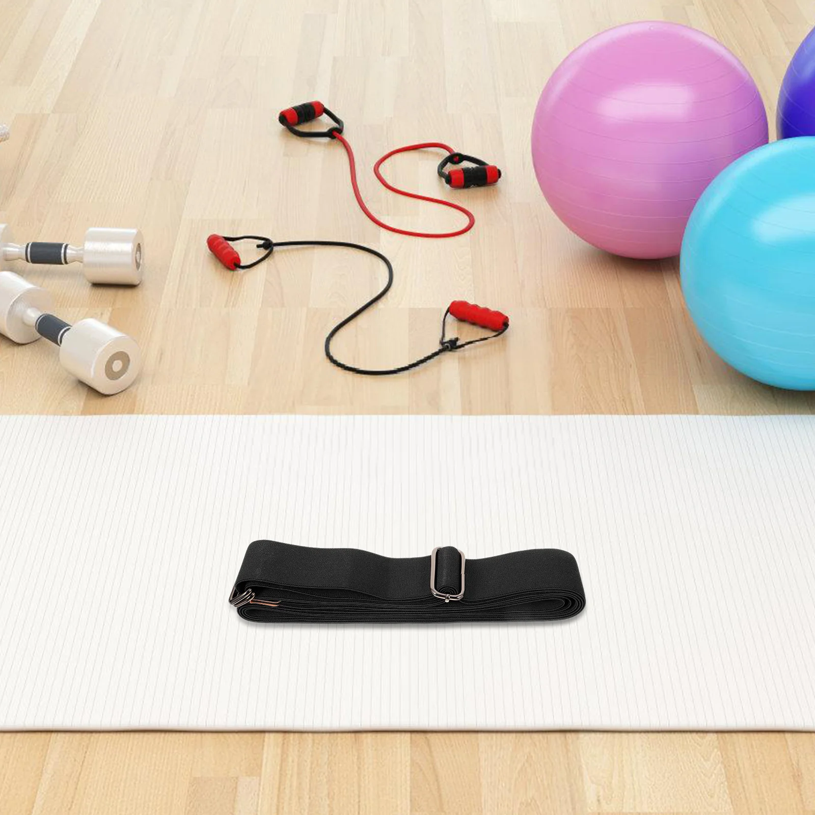 1pcs Yoga Strap Black Durable Non-Elastic Stretch Band For Yoga Pilates Exercise Therapy Flexibility Training Posture Correction
1pcs Yoga Strap Black Durable Non-Elastic Stretch Band For Yoga Pilates Exercise Therapy Flexibility Training Posture Correction