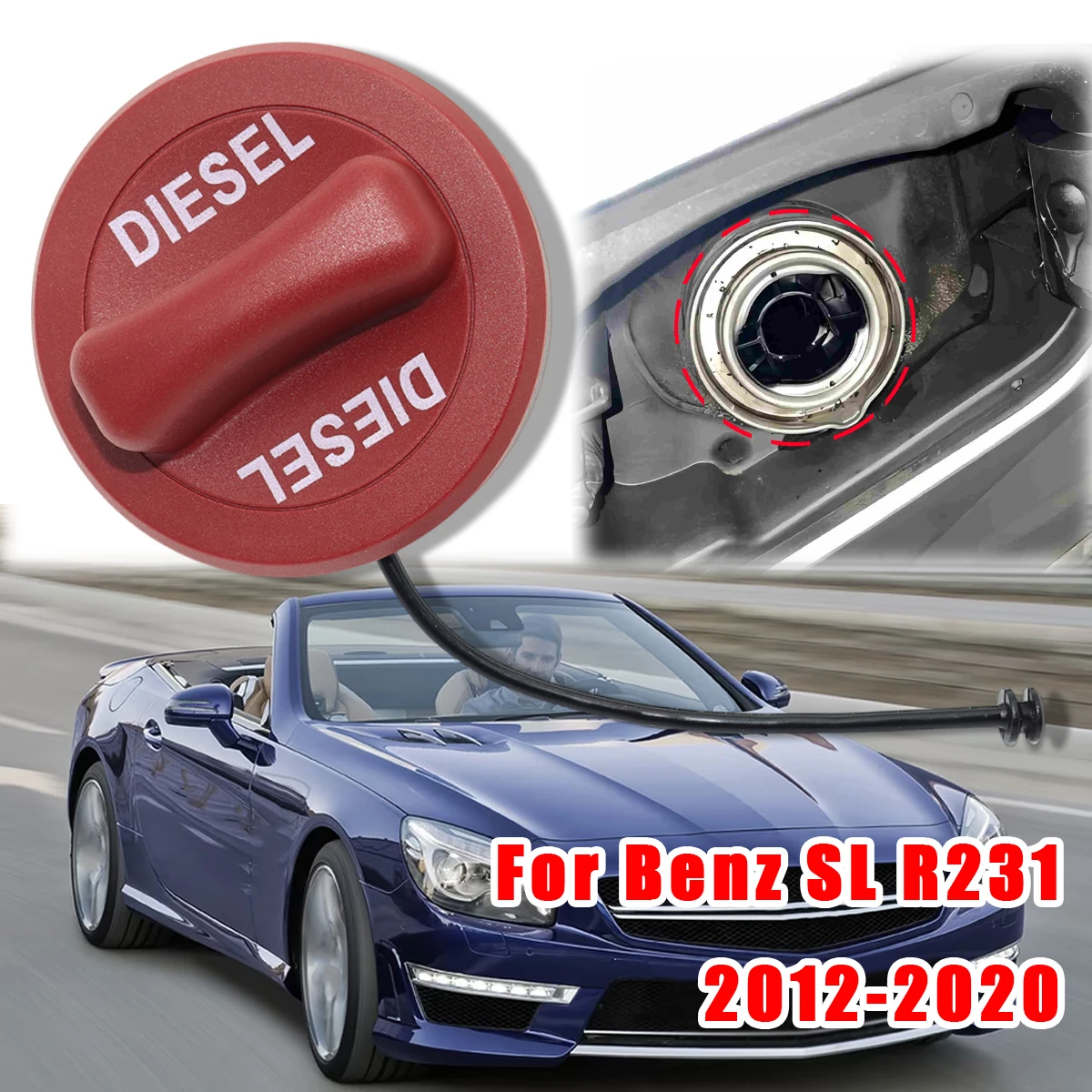 1pc A2224700105 A2224700305 Automotive Diesel Fuel Tank Filler Cap For Benz SL R231 2012-2020 For SL350 SL400 SL500 SL63 AMG
1pc A2224700105 A2224700305 Automotive Diesel Fuel Tank Filler Cap For Benz SL R231 2012-2020 For SL350 SL400 SL500 SL63 AMG