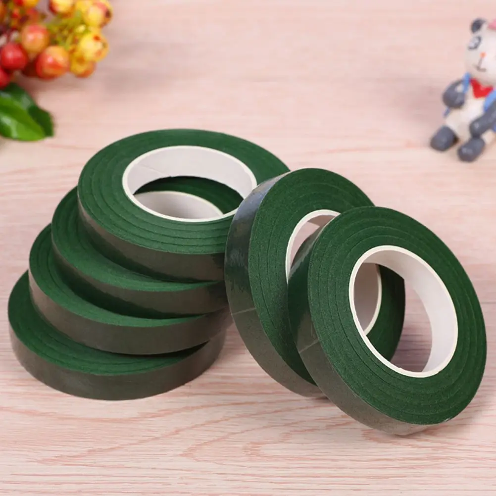 3 Rolls Green Stem Green Floral Tape Wrap for Flower Tape Wreath Wedding Bouquet Craft Supplies Gift Wrapping DIY Project
3 Rolls Green Stem Green Floral Tape Wrap for Flower Tape Wreath Wedding Bouquet Craft Supplies Gift Wrapping DIY Project
