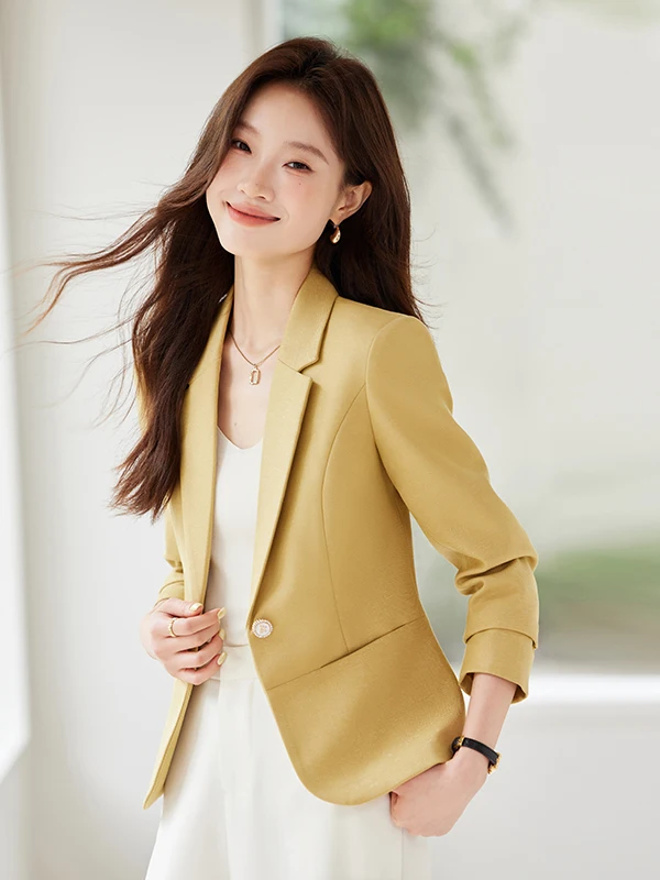 Casual Stylish Small Tailored Jacket Women's Fashion 2026 New Autumn Lightweight Luxury Top Commute Wind Resistant
Casual Stylish Small Tailored Jacket Women's Fashion 2026 New Autumn Lightweight Luxury Top Commute Wind Resistant