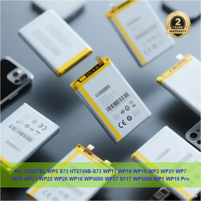 Battery For OUKITEL WP5 S73 HT2749B-S73 WP17 WP19 WP16 WP2 WP21 WP7 WP9 WP23 WP22 WP26 WP18 WP5000 WP27 S117 WP5000 WP1 WP19 Pro
Battery For OUKITEL WP5 S73 HT2749B-S73 WP17 WP19 WP16 WP2 WP21 WP7 WP9 WP23 WP22 WP26 WP18 WP5000 WP27 S117 WP5000 WP1 WP19 Pro