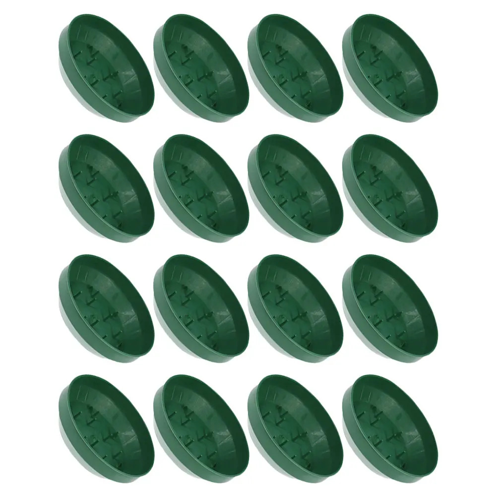 16 Pcs Flower Mud Fixing Tray Foam Disk for Arrangement Wedding Plastic Landscape Gardening Flower Supplies
16 Pcs Flower Mud Fixing Tray Foam Disk for Arrangement Wedding Plastic Landscape Gardening Flower Supplies