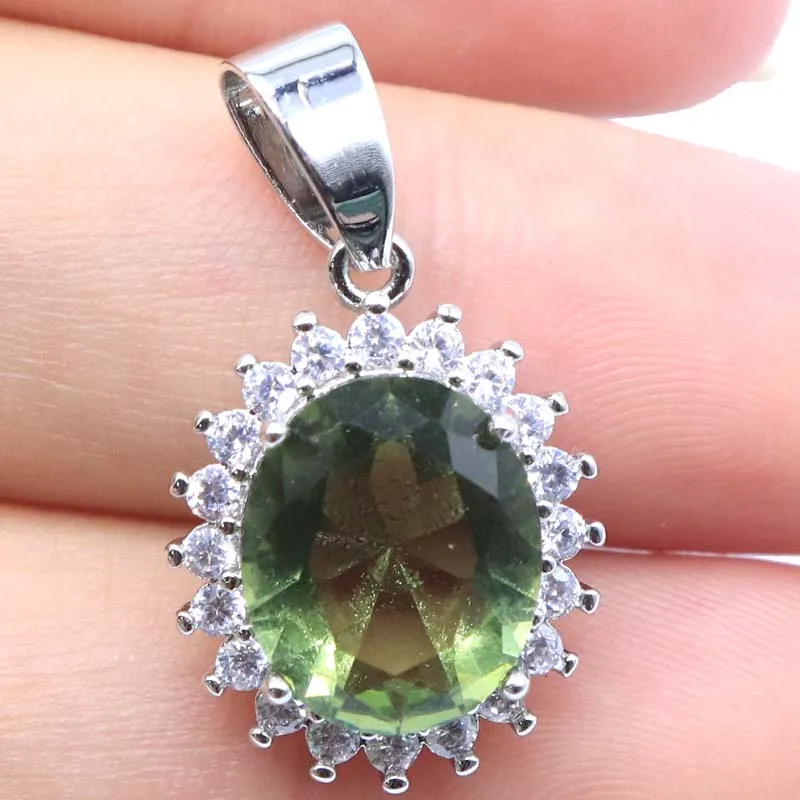 Buy 4 Get 1 Free 26x15mm Lovely Cute Swiss Blue Topaz Green Amethyst Pink Kunzite White CZ Women Daily Wear Silver Pendant
Buy 4 Get 1 Free 26x15mm Lovely Cute Swiss Blue Topaz Green Amethyst Pink Kunzite White CZ Women Daily Wear Silver Pendant