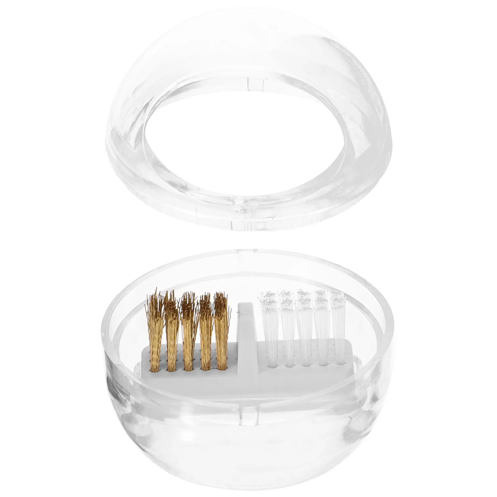 Nail Drill Bit Cleaning Brush Box with Detachable Design Multifunctional Cleaning Tool for Manicure Nail Art Drill Bits Cleaner
Nail Drill Bit Cleaning Brush Box with Detachable Design Multifunctional Cleaning Tool for Manicure Nail Art Drill Bits Cleaner