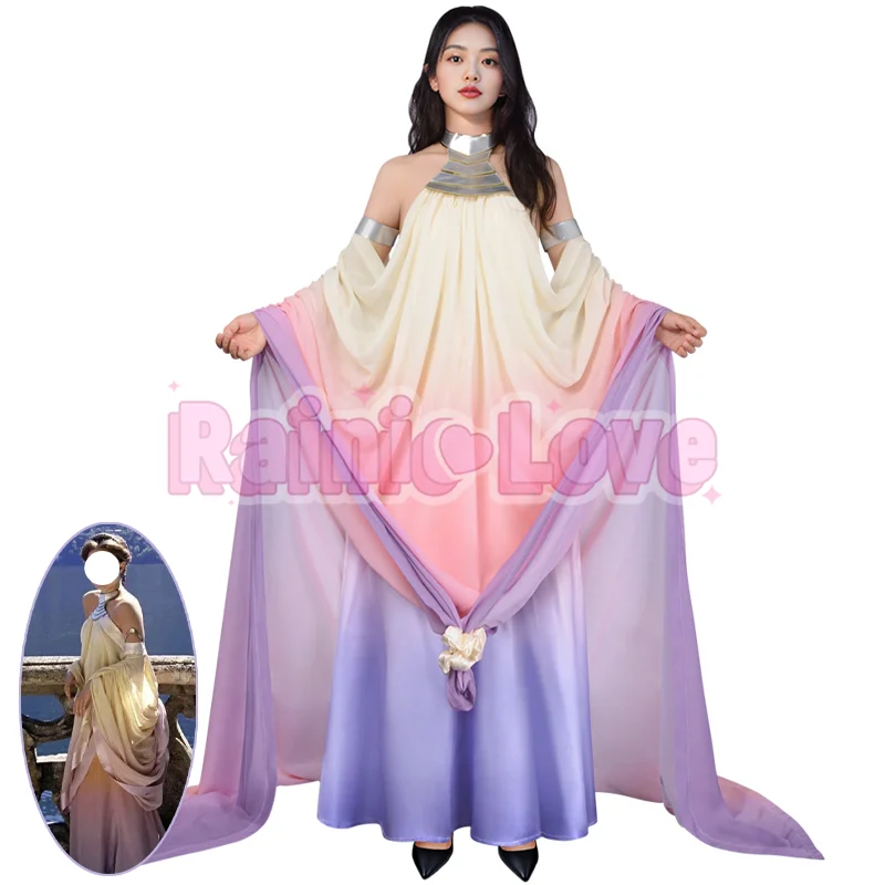 Film SW Amidala Cosplay Costume Princess Amidala Dress Padmé Amidala Role Play Outfit For Hallowmas Party Adult Women Men
Film SW Amidala Cosplay Costume Princess Amidala Dress Padmé Amidala Role Play Outfit For Hallowmas Party Adult Women Men