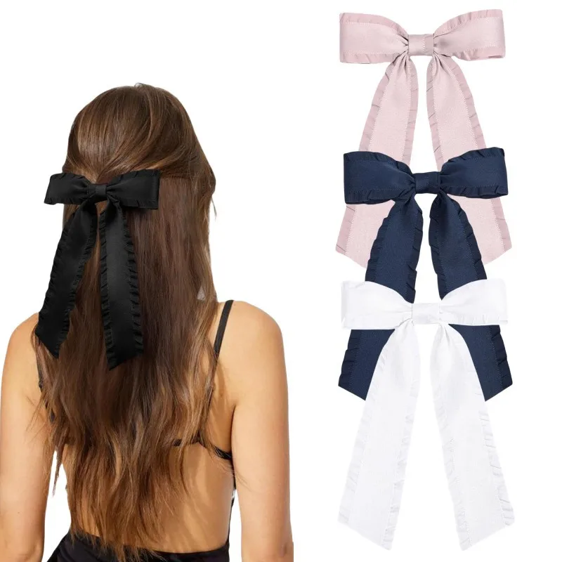 2025 Elegant Cute Ribbon Bow Hairpins Women Girls Gift Hair Clips Pin Barrettes Accessories Hairclip Headdress Headwear Ornament
2025 Elegant Cute Ribbon Bow Hairpins Women Girls Gift Hair Clips Pin Barrettes Accessories Hairclip Headdress Headwear Ornament