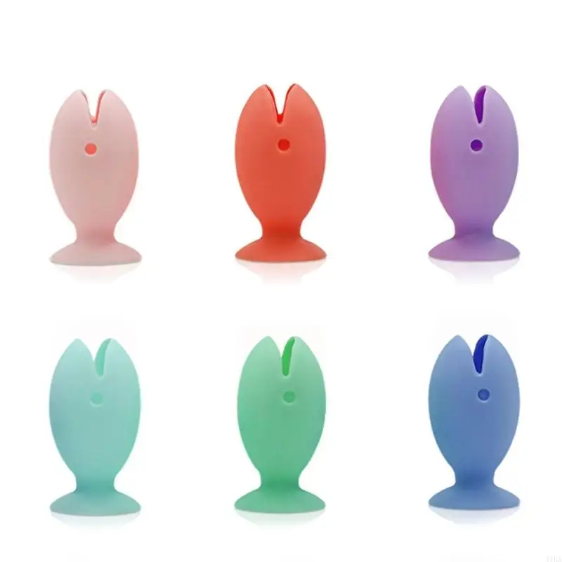 31KA 6pcs Silicone Fish Toothbrush Holder Vertical Non-slip Storage Rack Shelf for Home Dormitory Bedroom Bathroom Showerig
31KA 6pcs Silicone Fish Toothbrush Holder Vertical Non-slip Storage Rack Shelf for Home Dormitory Bedroom Bathroom Showerig