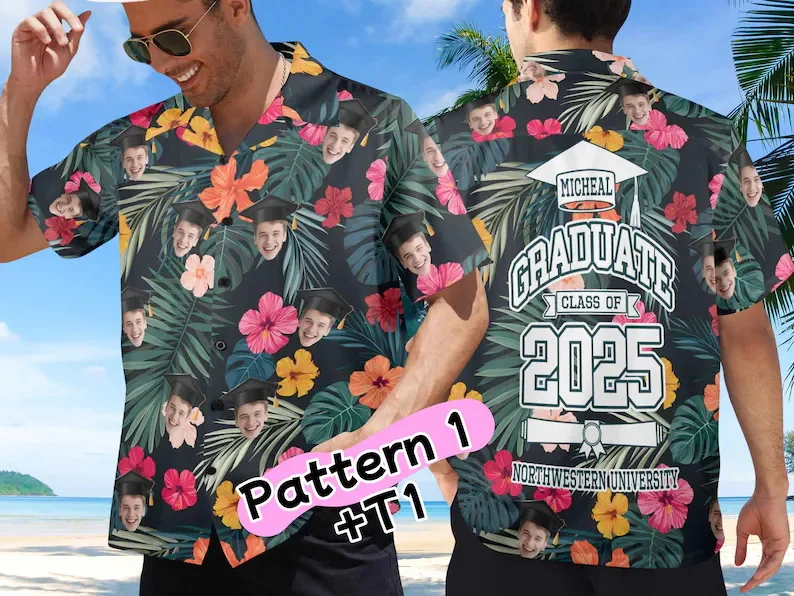 Custom Face Graduation Hawaiian Shirts Personalized Senior 2026 Graduation Aloha Shirts For Men Women Graduation Gift
Custom Face Graduation Hawaiian Shirts Personalized Senior 2026 Graduation Aloha Shirts For Men Women Graduation Gift