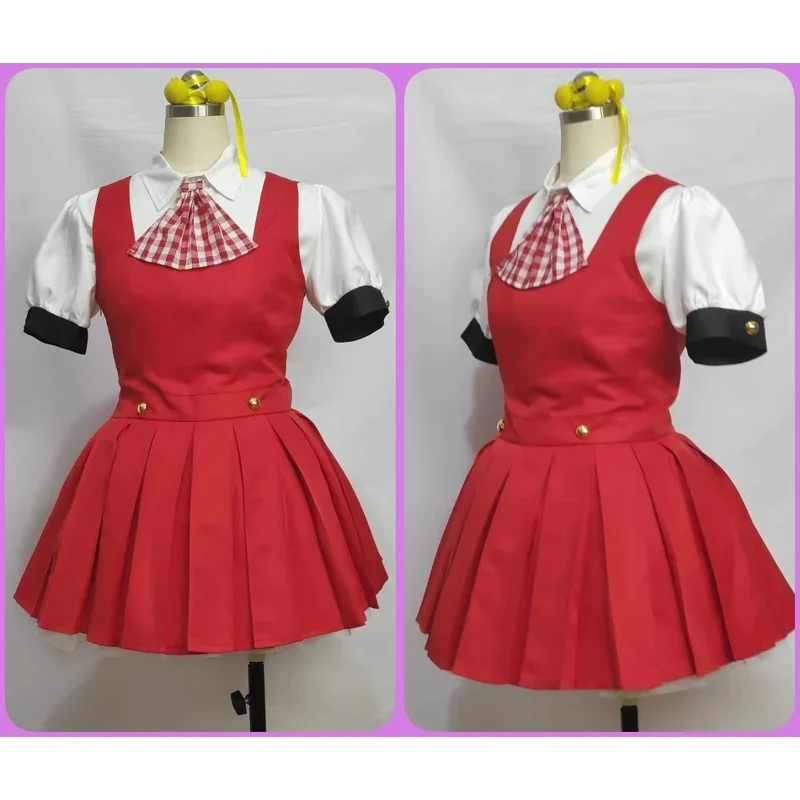 Vivi 2025 SingXeng аниме VOCALOID 2 виртуальная певица косплей костюм YUKI красный ремешок белая рубашка Хэллоуин женское платье на заказ 
Vivi 2025 SingXeng аниме VOCALOID 2 виртуальная певица косплей костюм YUKI красный ремешок белая рубашка Хэллоуин женское платье на заказ