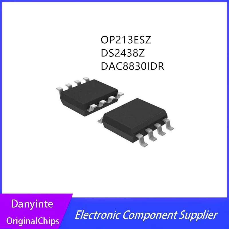 10 шт./лот OP213ES OP213ESZ OP213 DS2438Z DS2438 DAC8830IDR DAC8830CDR DAC8830 SOP8
10 шт./лот OP213ES OP213ESZ OP213 DS2438Z DS2438 DAC8830IDR DAC8830CDR DAC8830 SOP8