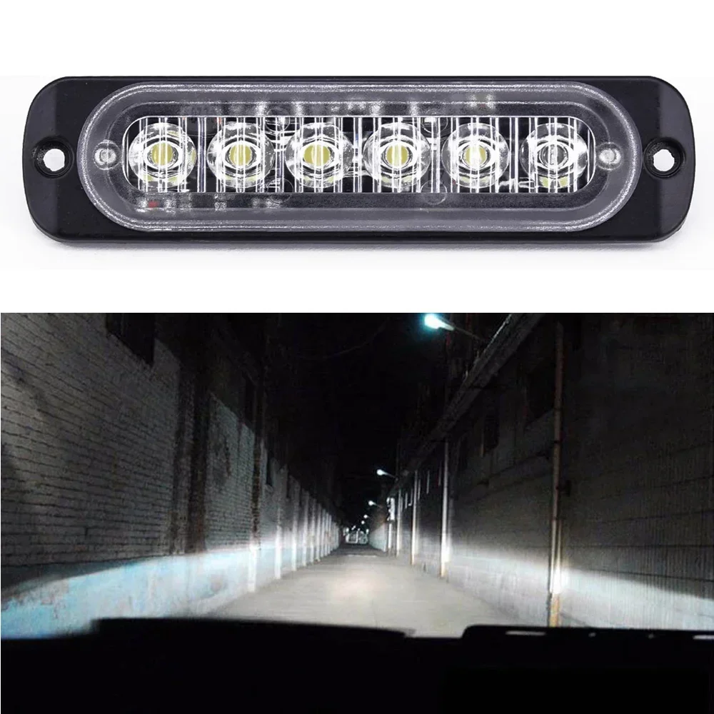 Car 6LED DRL LED Daytime Running Light Fog Light Car Headlight Flash Light White For DC 12V-24V Car SUV Truck ATV UTV NEW
Car 6LED DRL LED Daytime Running Light Fog Light Car Headlight Flash Light White For DC 12V-24V Car SUV Truck ATV UTV NEW