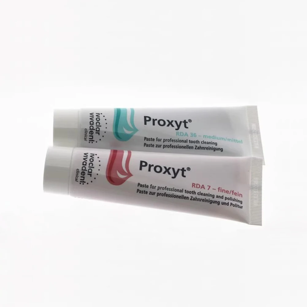 Dental Polishing Paste 80g Ivoclar Vivadent Fine Medium Coarse Grit RDA 7/36/83 Tooth Plaque Cleaning Resin Cement Remove Paste
Dental Polishing Paste 80g Ivoclar Vivadent Fine Medium Coarse Grit RDA 7/36/83 Tooth Plaque Cleaning Resin Cement Remove Paste