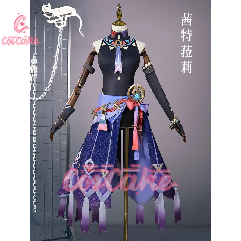 Citlali Cosplay Costume Dress Genshin Impact Outfit Headwear Masters of The Night-Wind Natlan Halloween Party Women Carnival
Citlali Cosplay Costume Dress Genshin Impact Outfit Headwear Masters of The Night-Wind Natlan Halloween Party Women Carnival