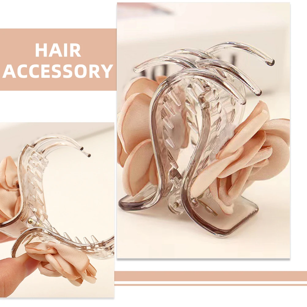 3pcs Claw Hair Clips Smooth Surface Lightweight Easy Use Flower Shape Decorative Fabric Accessories Women Thin Hair
3pcs Claw Hair Clips Smooth Surface Lightweight Easy Use Flower Shape Decorative Fabric Accessories Women Thin Hair