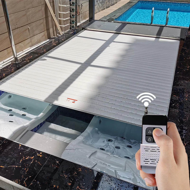 Custom Retractable Aluminum Track Automatic Rolling Shutter Electric Pool Coverpromote sales
Custom Retractable Aluminum Track Automatic Rolling Shutter Electric Pool Coverpromote sales